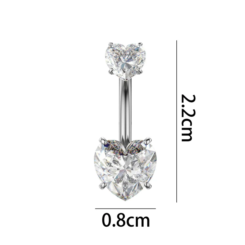 Titan-Piercing rod, flat base, internal thread