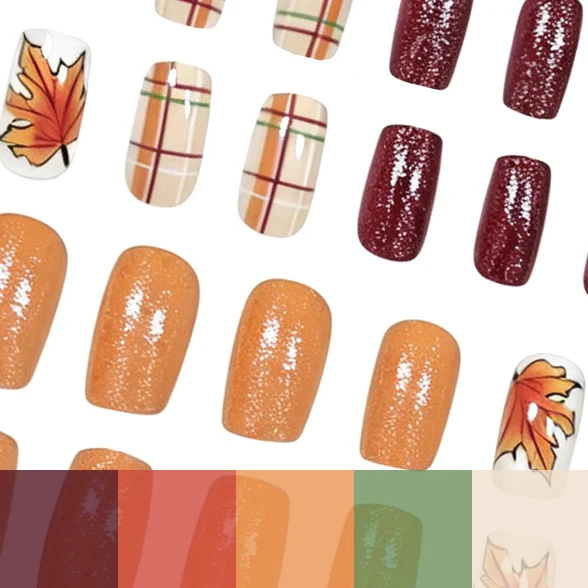 Seasonal Themed Acrylic Nail Art Set Stornfield