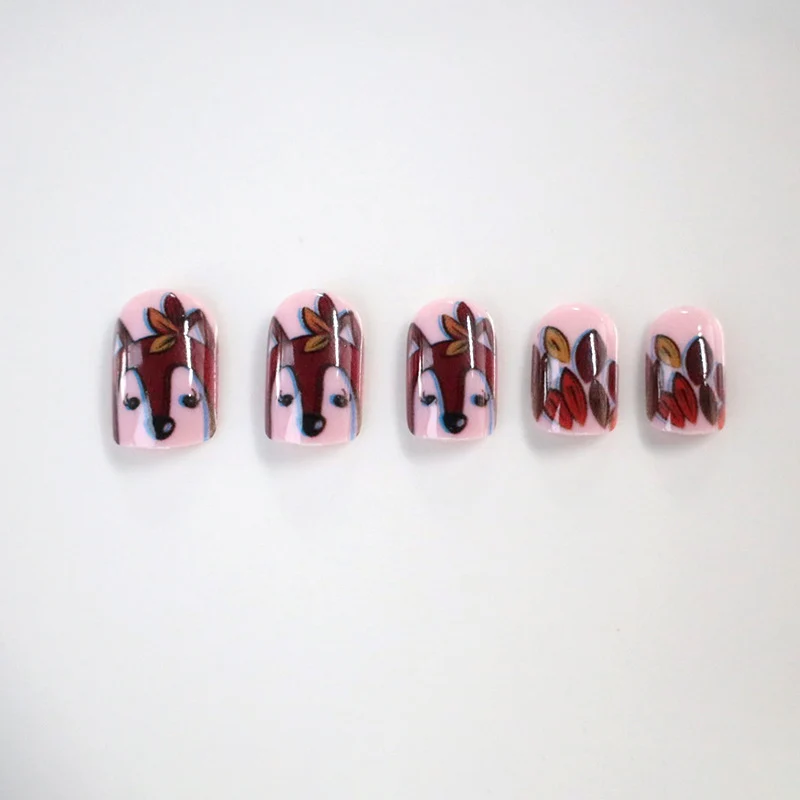 Seasonal Fox-Inspired Nail Art Stornfield