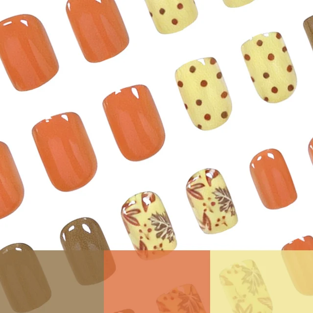 Seasonal Floral Nail Art Enhancements Stornfield