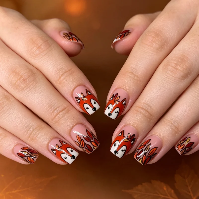 Seasonal Animal-Themed Nail Art Stornfield