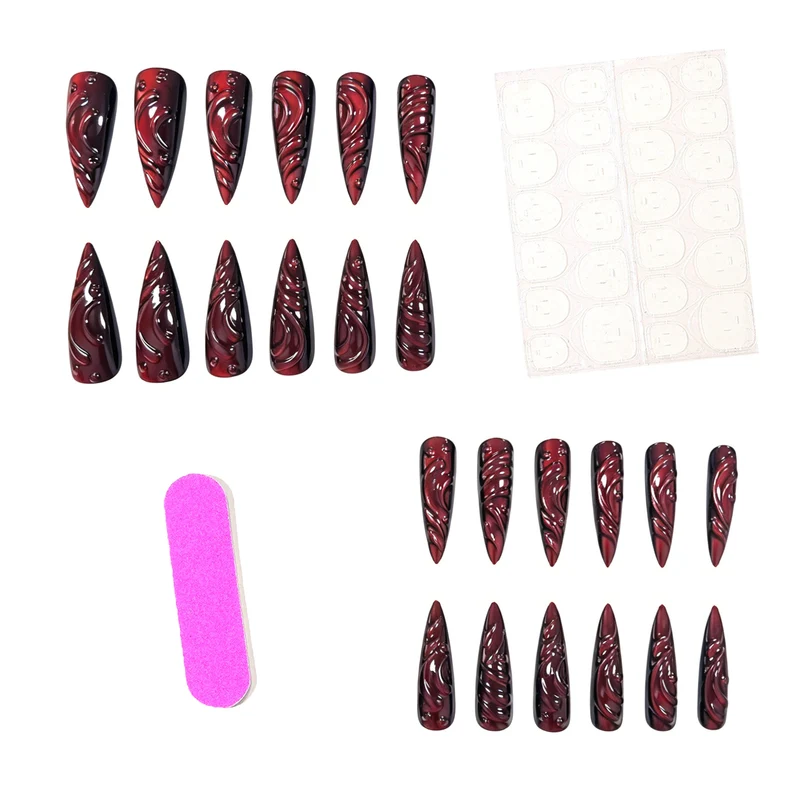 Sculpted Stiletto Nail Enhancements Stornfield