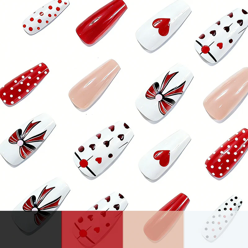 Romantic Love-Themed Nail Art Stornfield