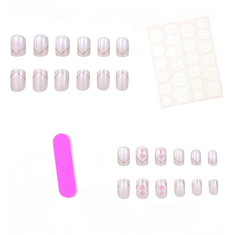 Romantic Heart Nail Art Stornfield