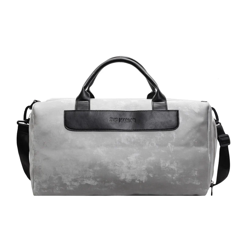 Weiches Samt Übernachtung Duffle Bag Karnz