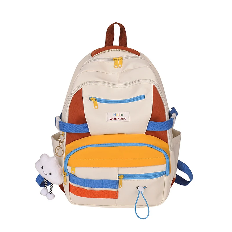 Verspielter Mehrfachtaschen-Rucksack Karnz