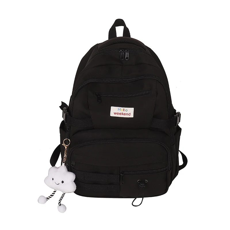 Verspielter Mehrfachtaschen-Rucksack Karnz