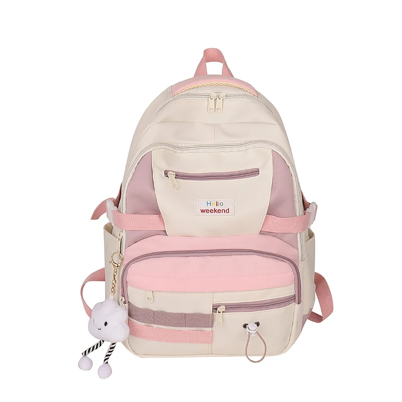 Verspielter Mehrfachtaschen-Rucksack Karnz