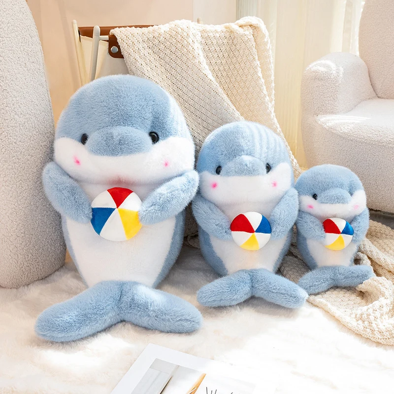 Cuddly Plush Seal Toy with Play Ball Accessory Stornfield