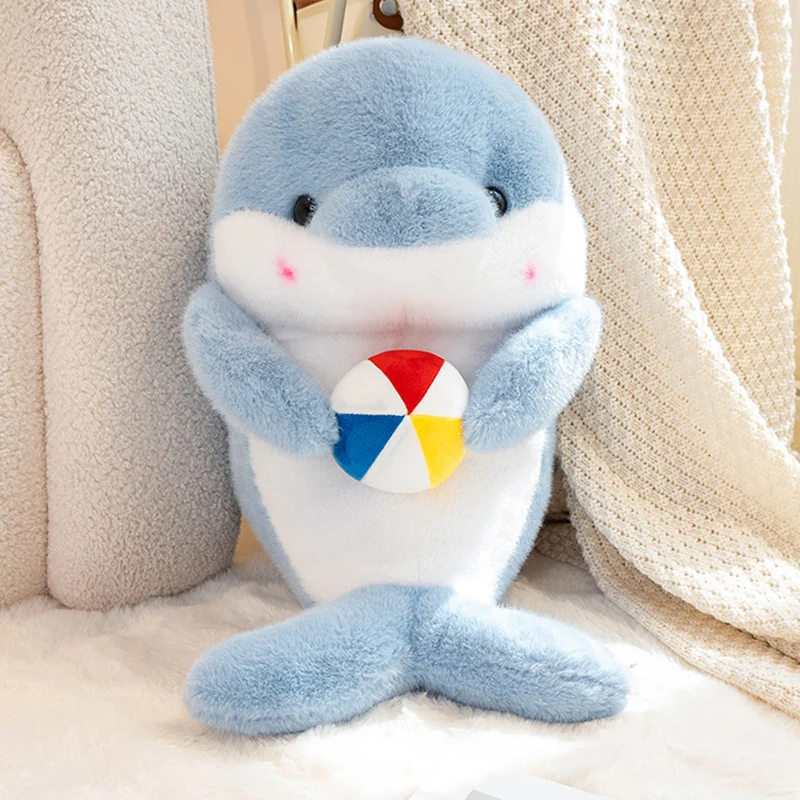 Cuddly Plush Seal Toy with Play Ball Accessory Stornfield