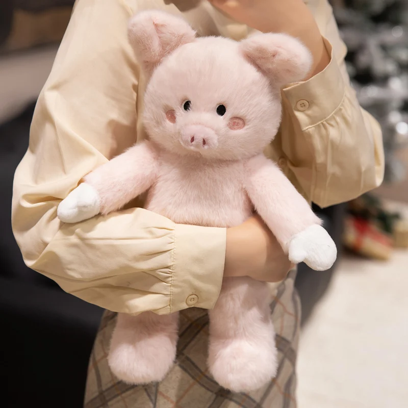 Classic Retro-Style Plush Bear Comforter with Round Snout & Contrasting Paw Tips Stornfield