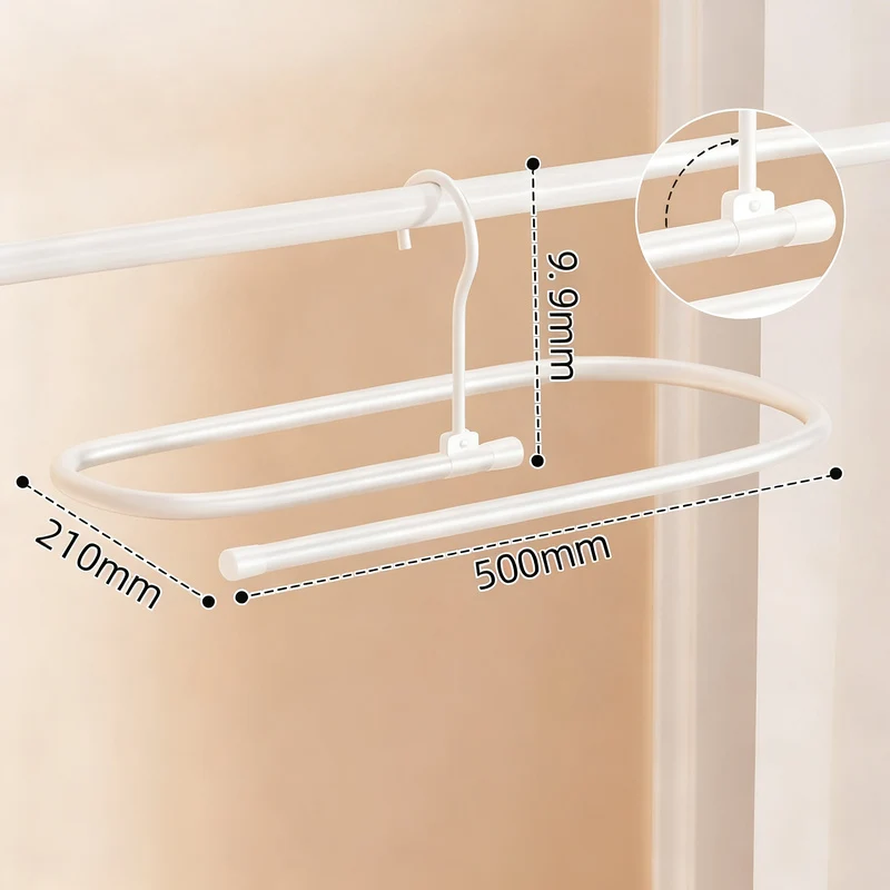 Clothes dryer spiral-shaped, round or oval