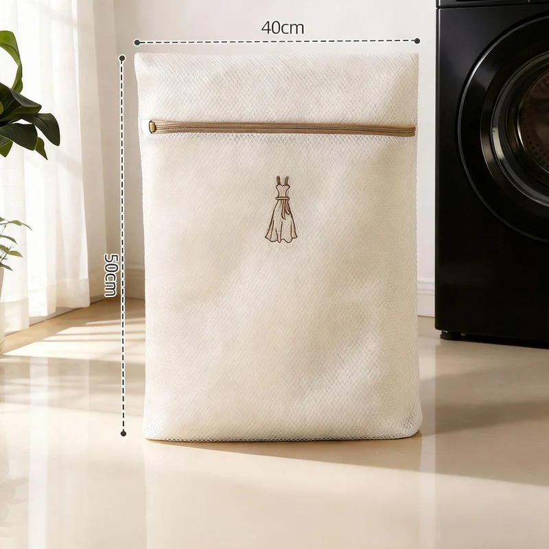 Laundry bag for the washing machine, 3-layered