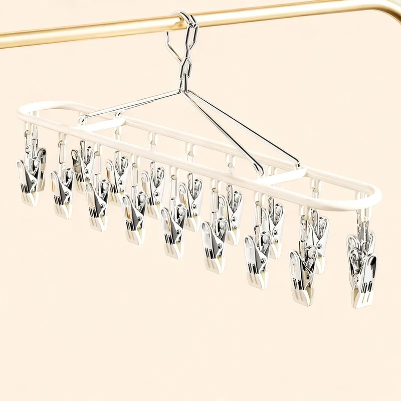 Steel clothespin holder, 18–20 clips