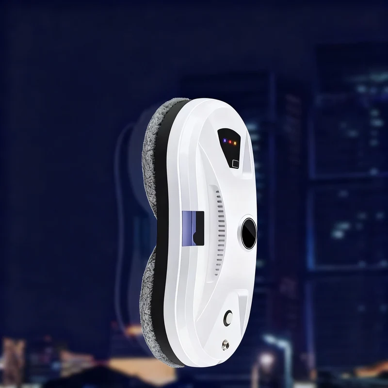 Window cleaning robot with spray function
