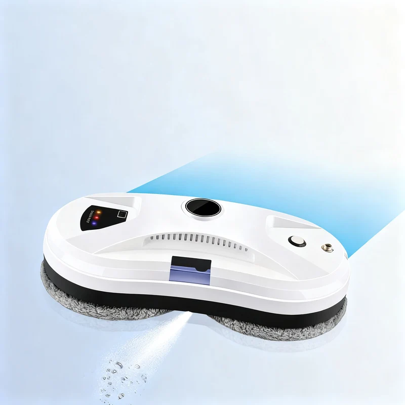 Automatic window cleaner with USB power supply