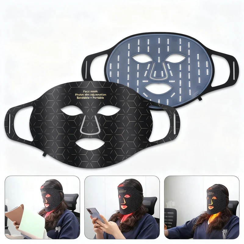 LED Photon Beauty Mask with Battery