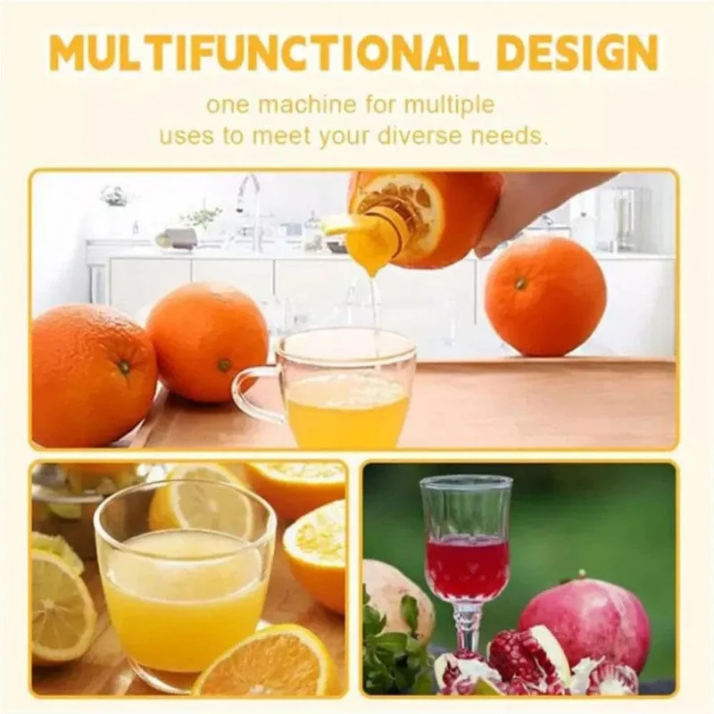 Portable juicer with glass jug
