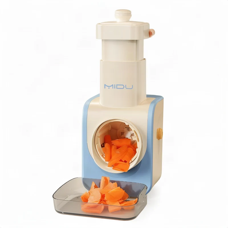 Electric vegetable cutting and slicing machine