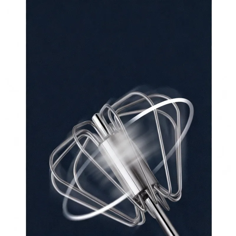 Half-automatic whisk made of stainless steel