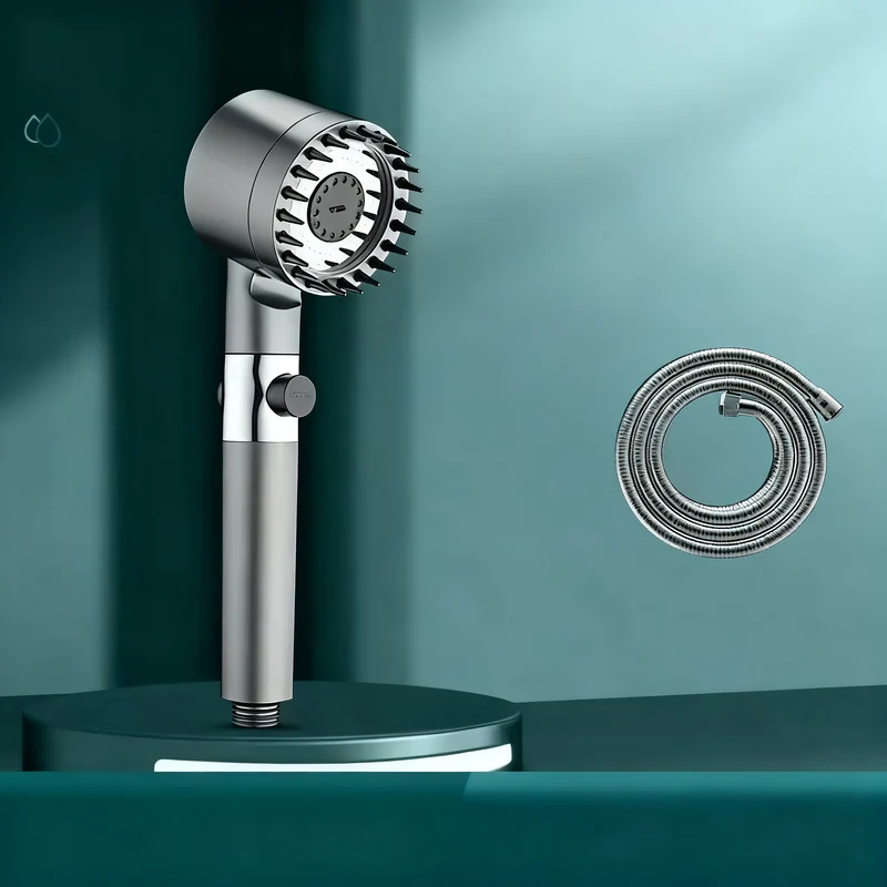 Shower head with filter and massage function