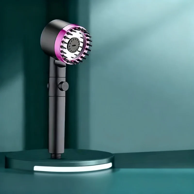 Shower head with filter and massage function