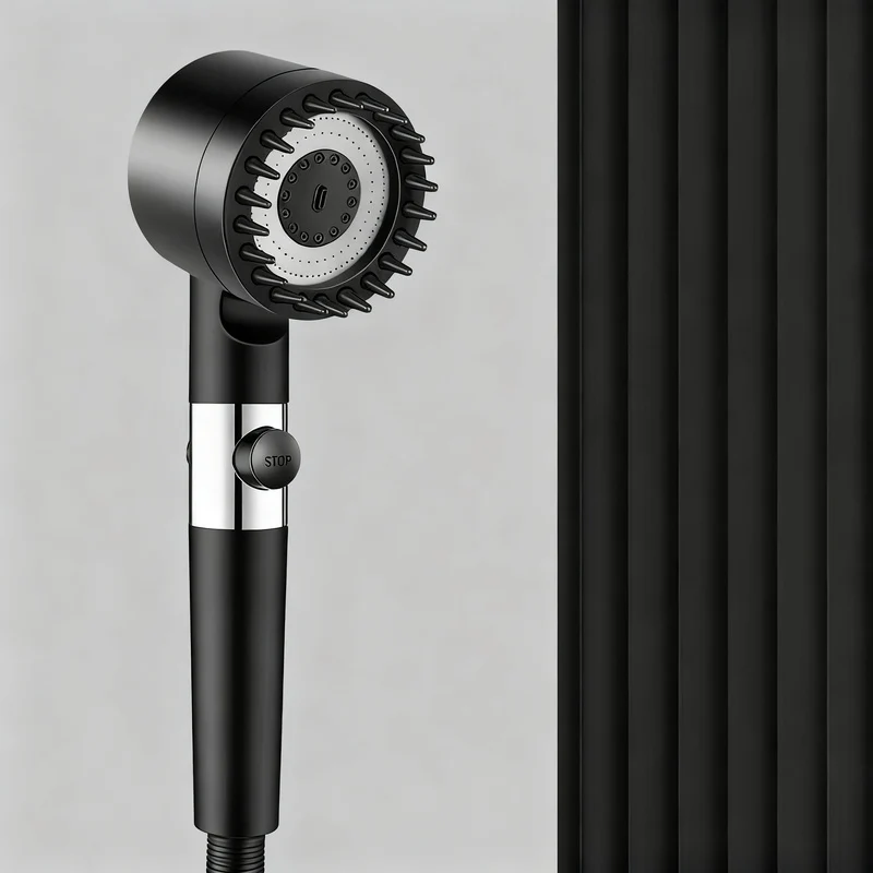 Shower head with filter and massage function