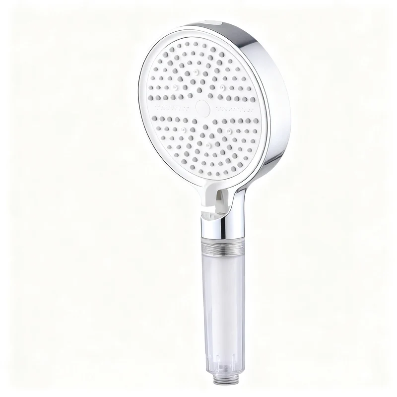 Shower head with filter and massage function