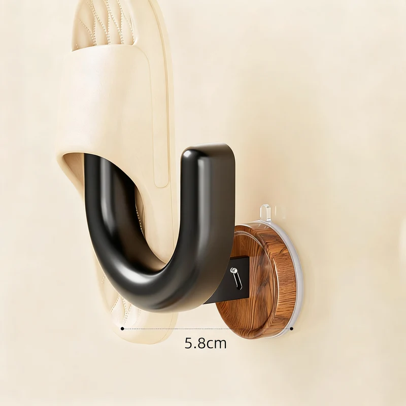 Suction Cup Shoe Rack for Bathroom, PP Material