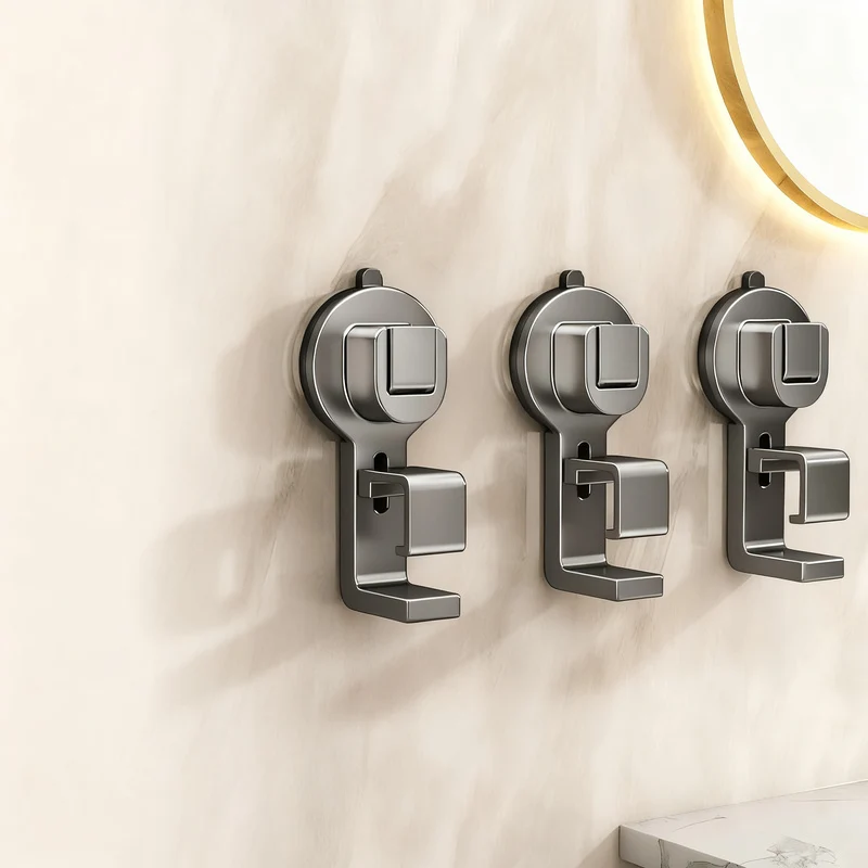 Suction cup holder for sinks and bowls