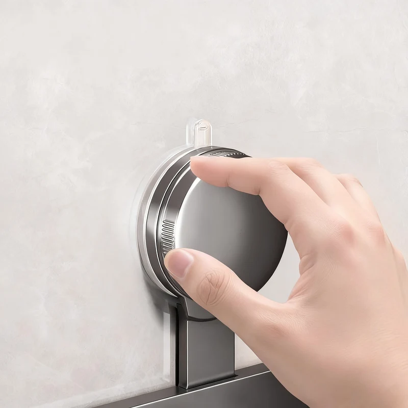 Suction cup hook, load-bearing, no drilling