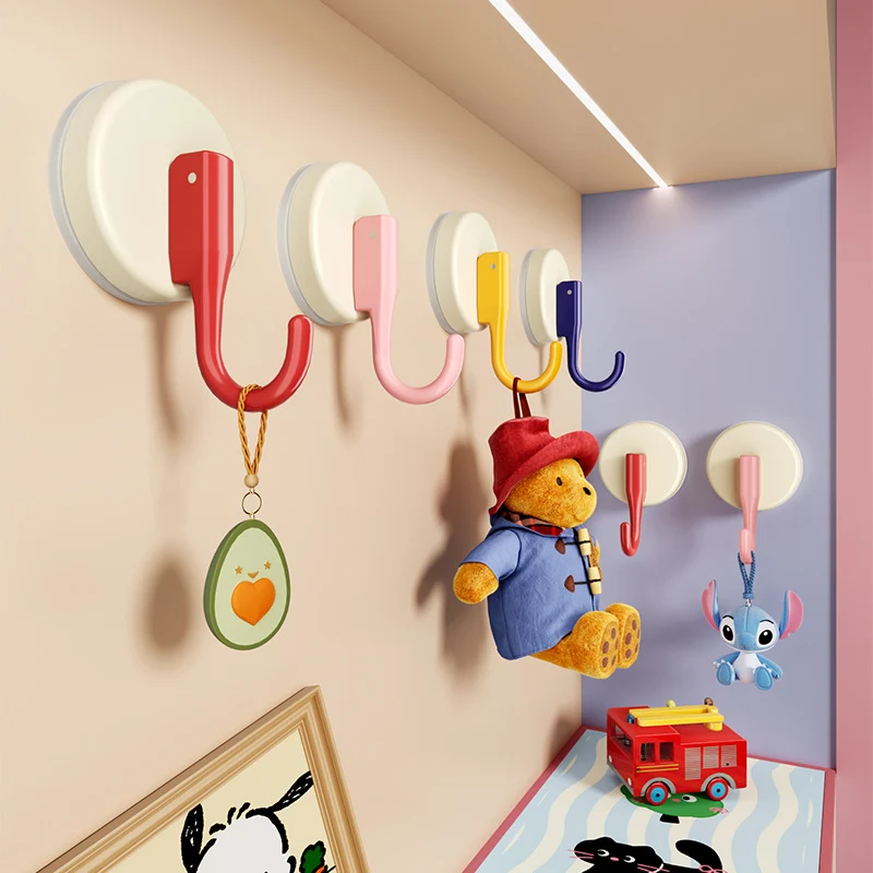 Suction cup hook made of plastic