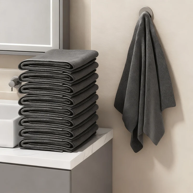 Microfiber cleaning cloths, versatile use