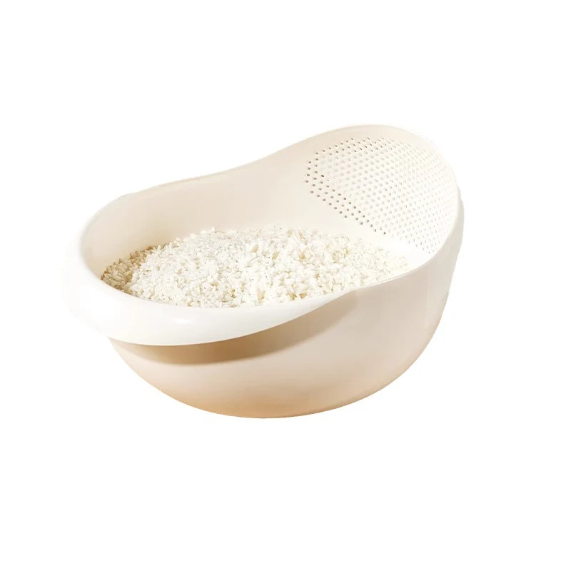 Plastic sieve basket for washing and draining