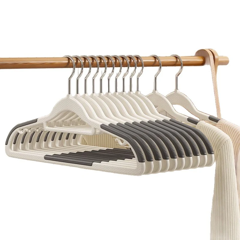 Plastic hanger, non-slip, scratch-free