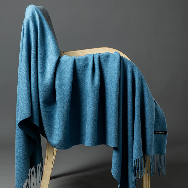 Luxuriöse Cashmere-Mischung Wurfdecke