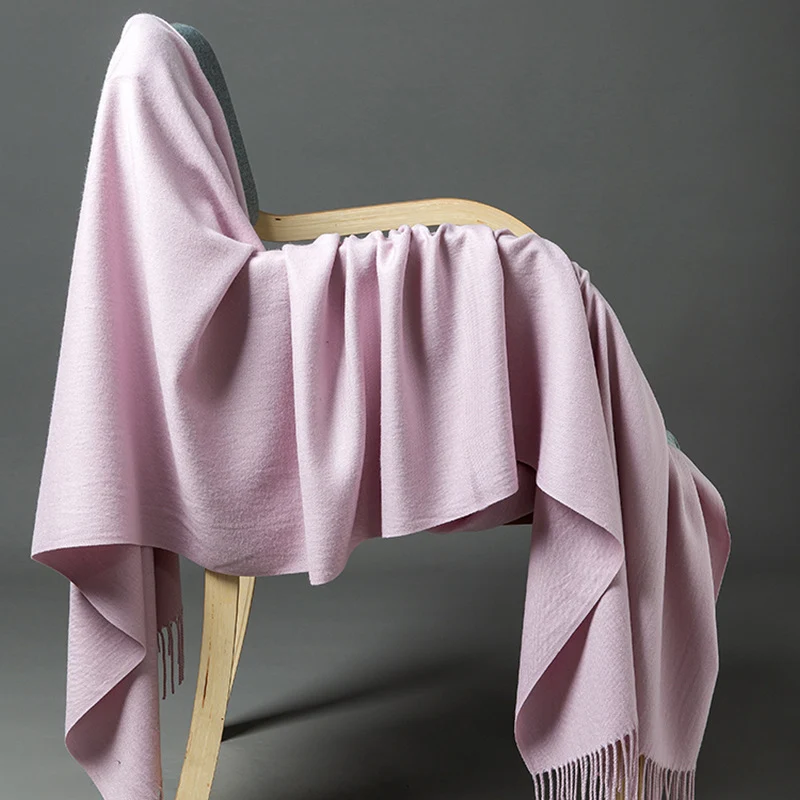 Luxuriöse Cashmere-Mischung Wurfdecke