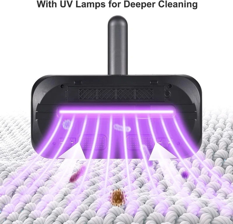 HomeClean – Kabelloser Staubsauger & Bügeleisen mit HEPA-Filter zur Allergenentfernung und geringem Gewicht