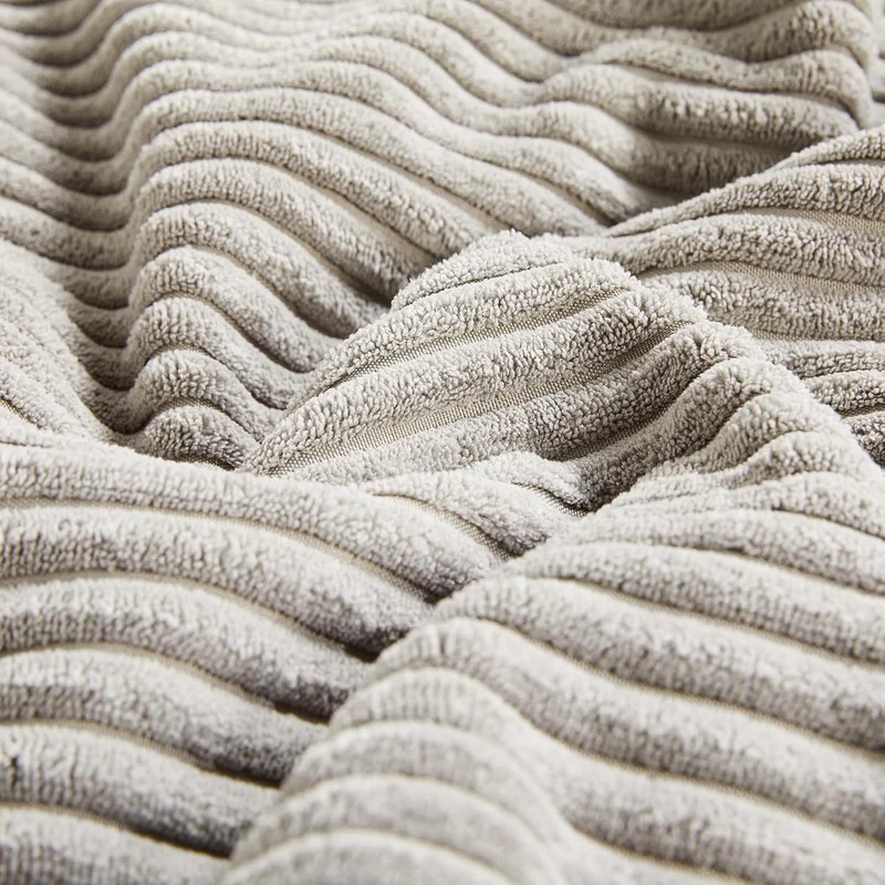 Ribbed Corduroy Textured Throw Pillow Covers