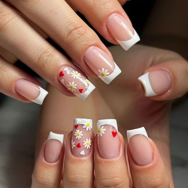 Blumenverlauf Nagelkunstset Karnz