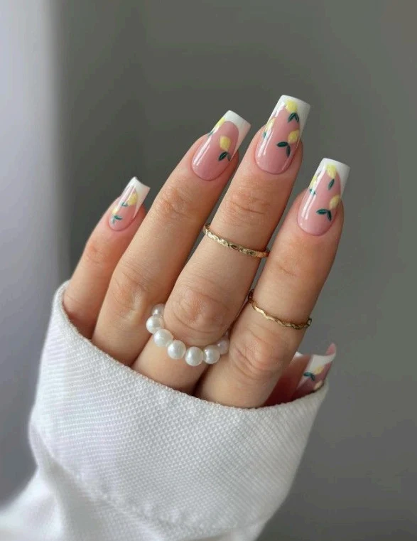 Blumenverlauf Nagelkunstset Karnz