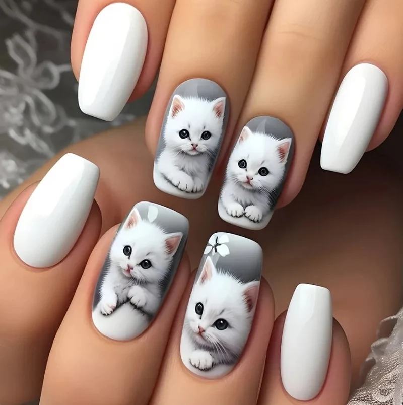 Blumenverlauf Nagelkunstset Karnz