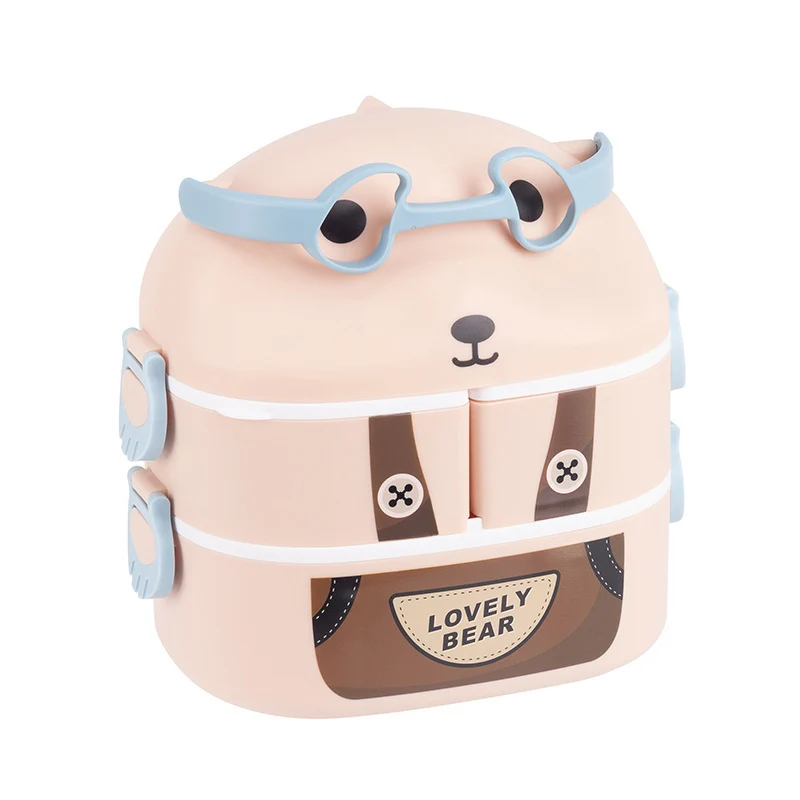 Adorable Tier-Themen Bento Box