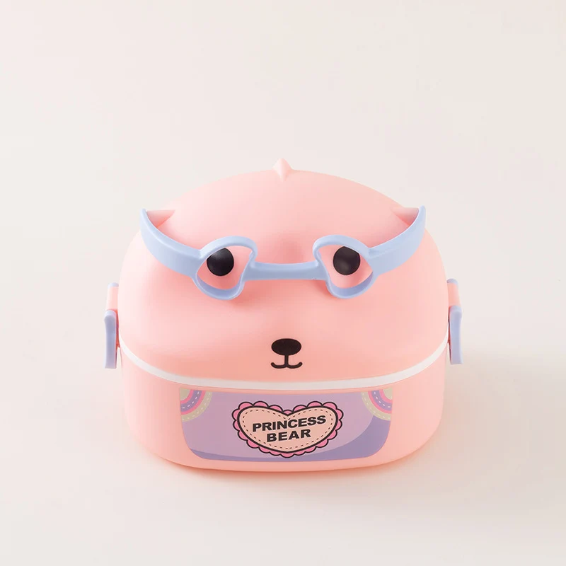 Adorable Tier-Themen Bento Box