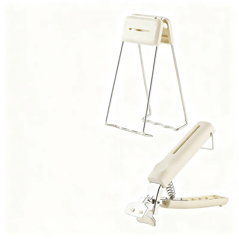 Heat protection tongs for bowls and plates