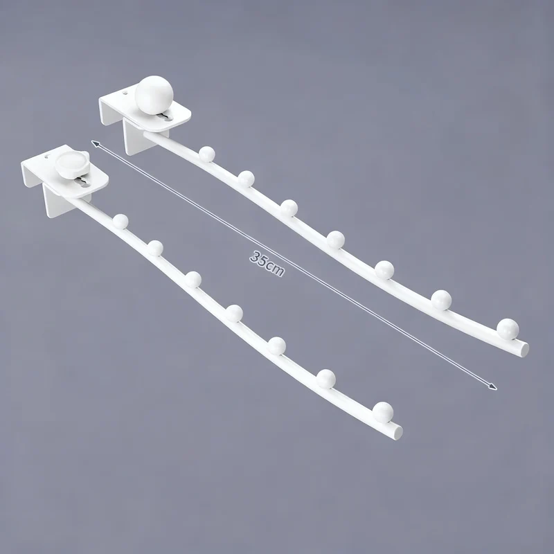 Wall hooks for clothing, stainless steel, multiple