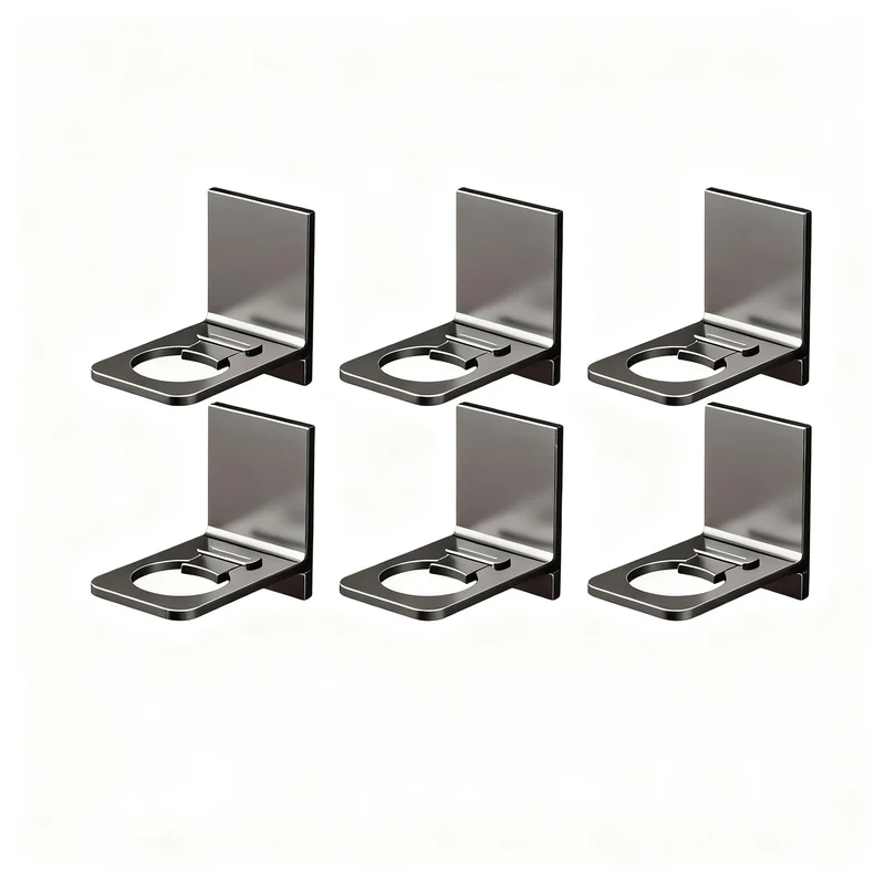 Adjustable bathroom shelf made of aluminum