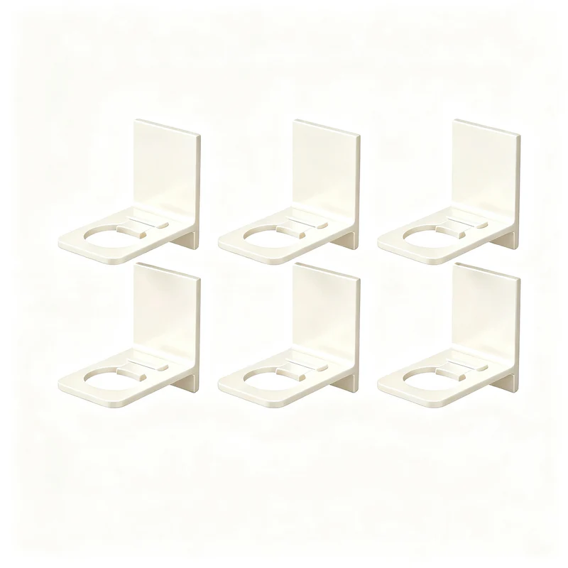 Adjustable bathroom shelf made of aluminum