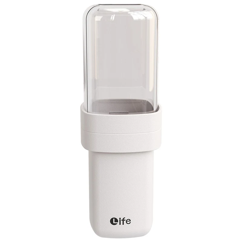 Portable dental care set with rinsing cup