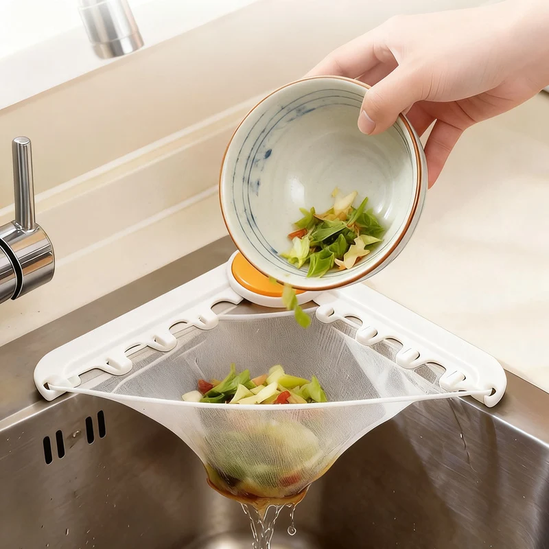 Sink filter sieve with suction cup